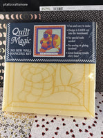 Quilt Magic No Sew Wall Hanging Kit #190 Sock Monkey NEW