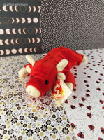 Vintage TY Beanie Baby - Snort, Bull - May 15, 1995 LIKE NEW