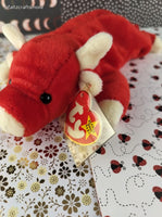 Vintage TY Beanie Baby - Snort, Bull - May 15, 1995 LIKE NEW