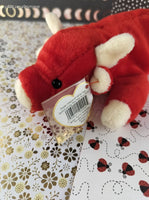Vintage TY Beanie Baby - Snort, Bull - May 15, 1995 LIKE NEW