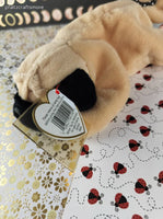 Vintage TY Beanie Baby - Pugsley, Dog - May 2, 1996 LIKE NEW