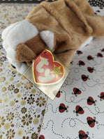 Vintage TY Beanie Baby - Wrinkles, Dog - May 1, 1996 LIKE NEW