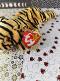 Vintage TY Beanie Baby - Stripes, Tiger - June 11, 1995 LIKE NEW