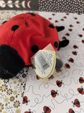Vintage TY Beanie Baby - Lucky, Ladybug - May 1, 1995 LIKE NEW