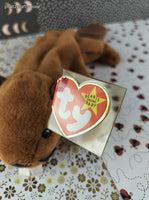 Vintage TY Beanie Baby - Bucky, Beaver - June 8, 1995 LIKE NEW