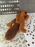 Vintage TY Beanie Baby - Bucky, Beaver - June 8, 1995 LIKE NEW