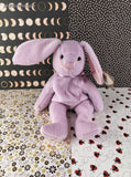 Vintage TY Beanie Baby - Floppity, Rabbit - May 28, 1996 LIKE NEW