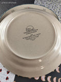 Vintage International Tableworks Stoneware Marmalade JAPAN Dinner Plates Set/2, Like New