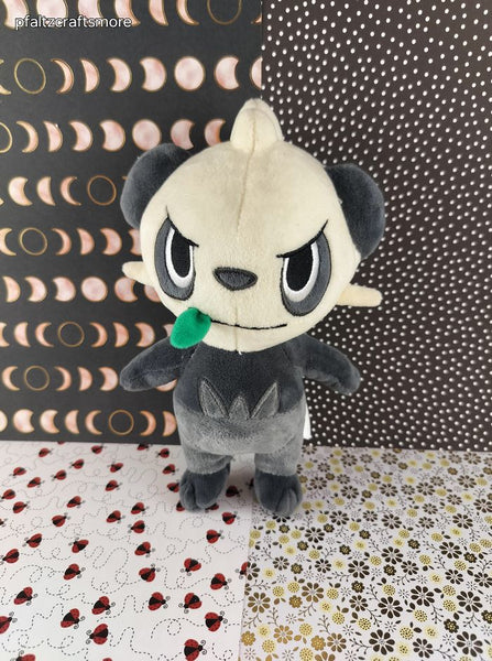 2022 Pokemon Game Freak Jazwares Pancham Plush Toy, Clean