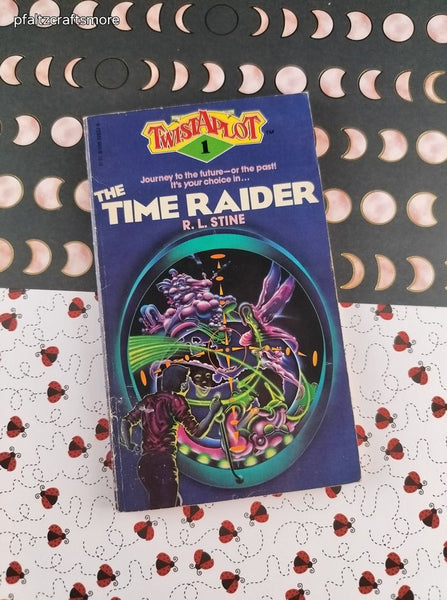 Vintage 1980's Twist-A-Plot #1: The Time Raider by R.L. Stine Softcover