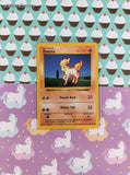 Vintage Common - Shadowless Ponyta Base Set Pokemon Card 60/102 - LP (B)