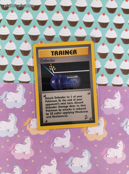 Vintage Uncommon - Defender Base Set 2 Non-Holo Pokemon Card 109/130 - VG (D)