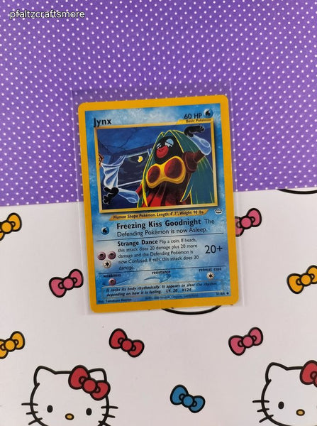 Vintage Uncommon - Jynx Neo Revelation Non-Holo Pokemon Card 31/64 - VG (C)