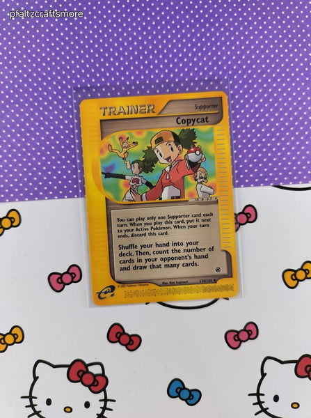 Vintage Uncommon - Copycat Expedition Non-Holo Pokemon Card 138/165 - VG