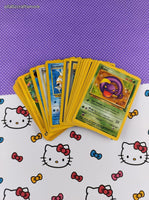 Vintage 1990's Bulk Pokemon Card Lot, 26 Common WOTC Cards w/Duplicates