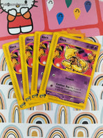 Vintage Common - Set/4 Abra Expedition Non-Holo Pokemon Cards 93/165 - LP