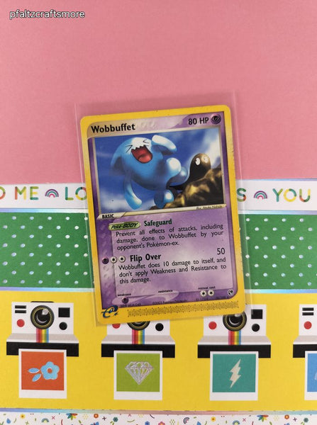 Vintage Rare - Wobbuffett Sandstorm Non-Holo Pokemon Card 26/100 - VG
