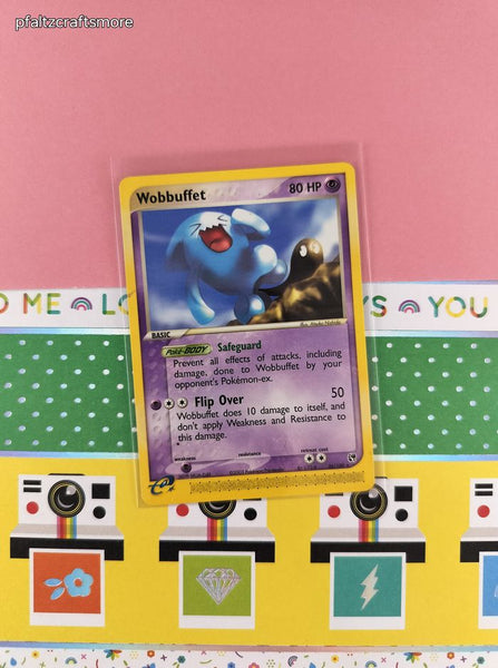 Vintage Rare - Wobbuffett Sandstorm Non-Holo Pokemon Card 26/100 - VG (B)