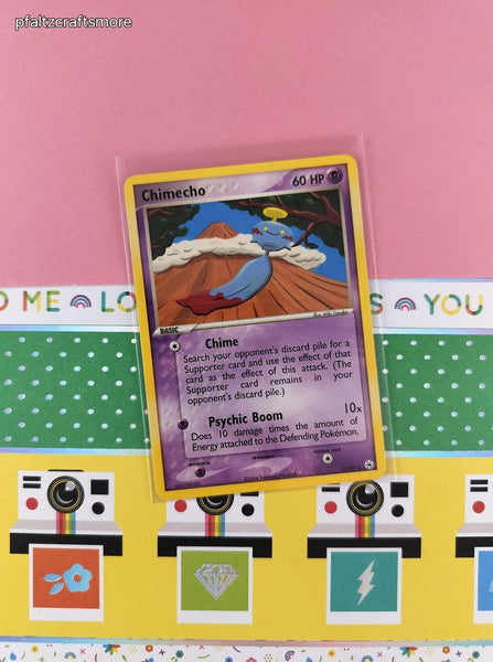 Vintage Rare - Chimecho EX Hidden Legends Non-Holo Pokemon Card 17/101 - VG (D)