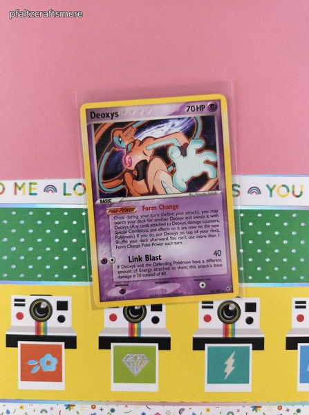 Vintage Rare - Seaking EX Deoxys Non-Holo Pokemon Card 24/107 - VG
