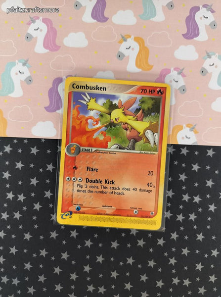 Vintage Uncommon - Combusken EX Ruby & Sapphire Non-Holo Pokemon Card 27/109 - LP
