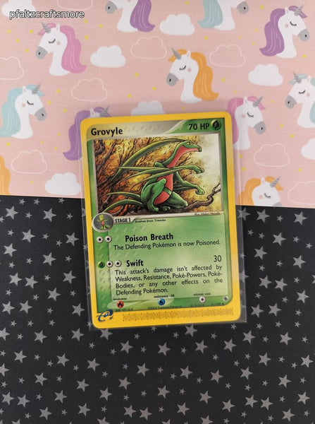 Vintage Uncommon - Grovyle EX Ruby & Sapphire Non-Holo Pokemon Card 31/109 - LP