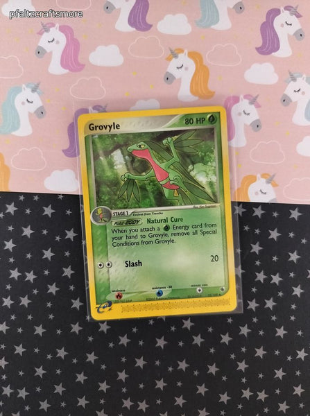 Vintage Uncommon - Grovyle EX Ruby & Sapphire Non-Holo Pokemon Card 32/109 - VG (B)