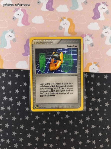 Vintage Uncommon - PokeNav EX Ruby & Sapphire Non-Holo Pokemon Card 88/109 - VG (B)