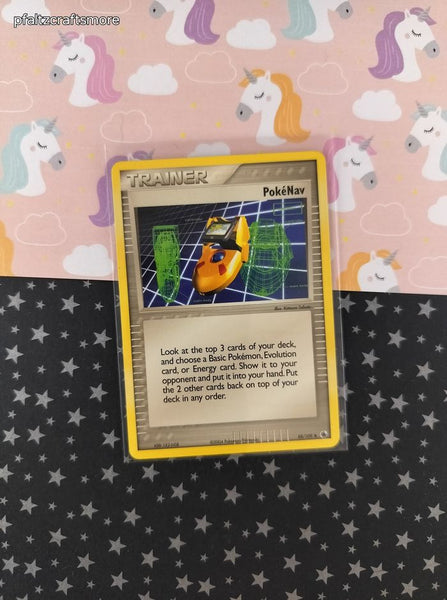 Vintage Uncommon - PokeNav EX Ruby & Sapphire Non-Holo Pokemon Card 88/109 - VG (C)