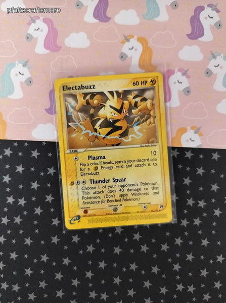 Vintage Uncommon - Electabuzz EX Sandstorm Non-Holo Pokemon Card 35/100 - LP