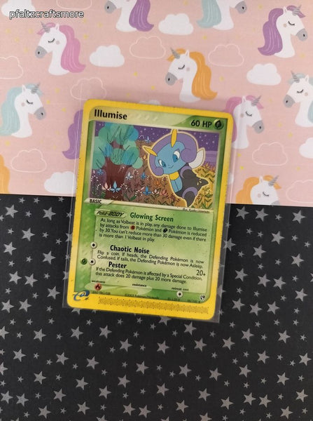 Vintage Uncommon - Illumise EX Sandstorm Non-Holo Pokemon Card 38/100 - LP