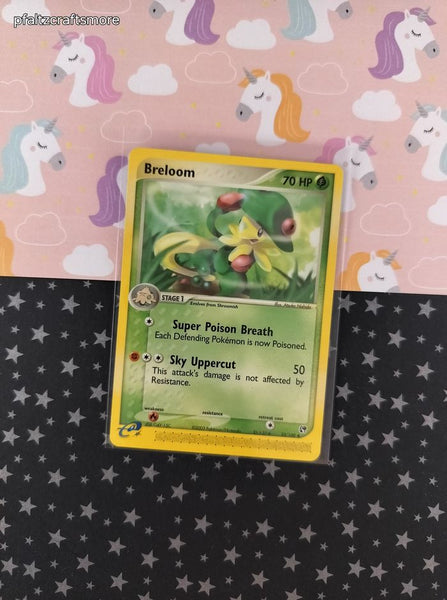 Vintage Uncommon - Breloom EX Sandstorm Non-Holo Pokemon Card 33/100 - VG