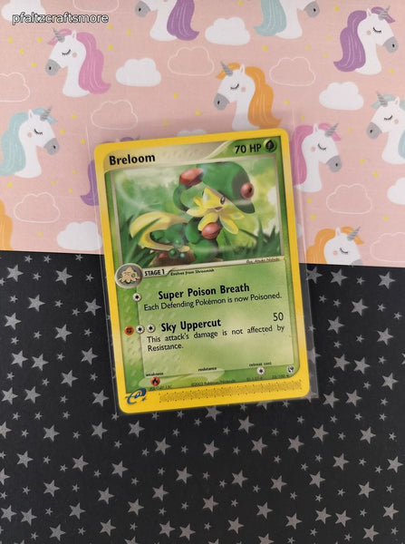 Vintage Uncommon - Breloom EX Sandstorm Non-Holo Pokemon Card 33/100 - VG (B)