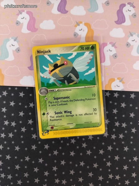 Vintage Uncommon - Ninjask ex Dragon Non-Holo Pokemon Card 38/97 - VG (C)