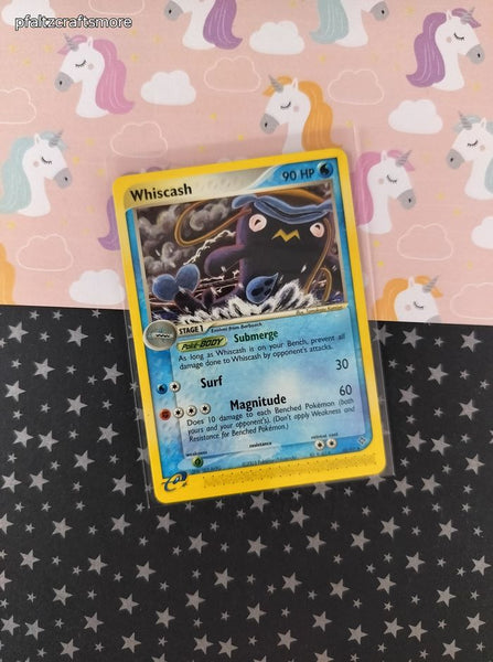 Vintage Uncommon - Whiscash ex Dragon Non-Holo Pokemon Card 48/97 - VG