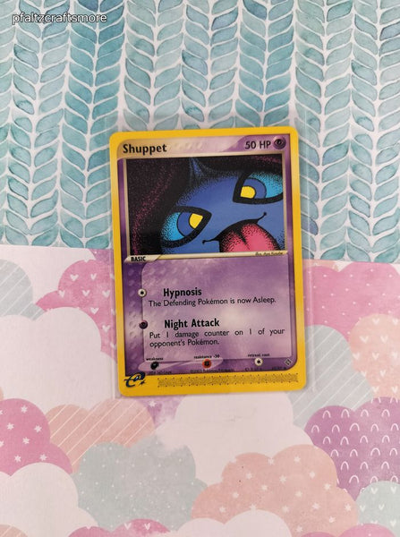 Vintage Uncommon - Shuppet ex Dragon Non-Holo Pokemon Card 43/97 - VG