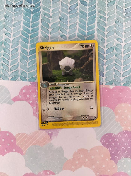 Vintage Uncommon - Shelgon ex Dragon Non-Holo Pokemon Card 41/97 - VG