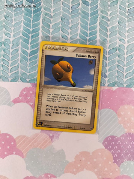 Vintage Uncommon - Balloon Berry ex Dragon Non-Holo Pokemon Card 82/97 - LP (B)