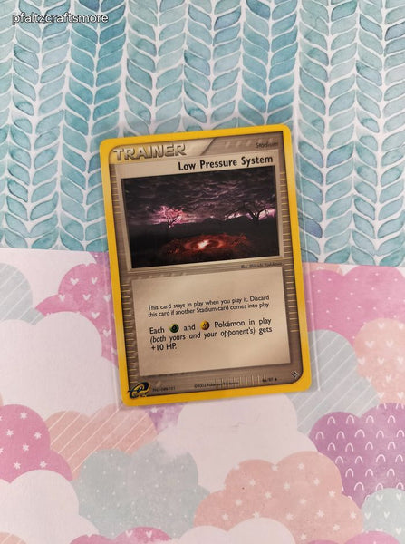 Vintage Uncommon - Low Pressure System ex Dragon Non-Holo Pokemon Card 86/97 - VG (B)