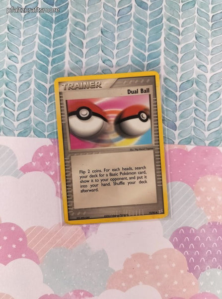 Vintage Uncommon - Dual Ball ex Magma vs Aqua Non-Holo Pokemon Card 72/95 - LP