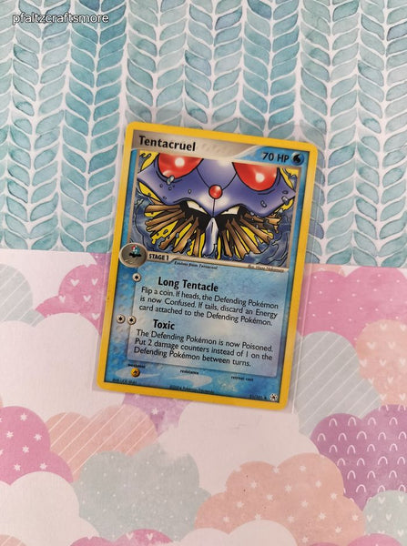 Vintage Uncommon - Tentacruel ex Hidden Legends Non-Holo Pokemon Card 51/101 - VG