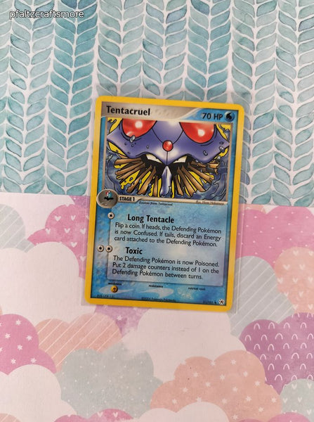 Vintage Uncommon - Tentacruel ex Hidden Legends Non-Holo Pokemon Card 51/101 - VG (B)