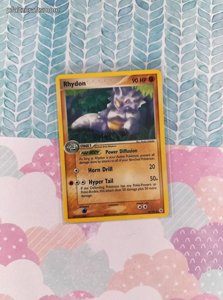 Vintage Uncommon - Rhydon ex Hidden Legends Non-Holo Pokemon Card 46/101 - VG