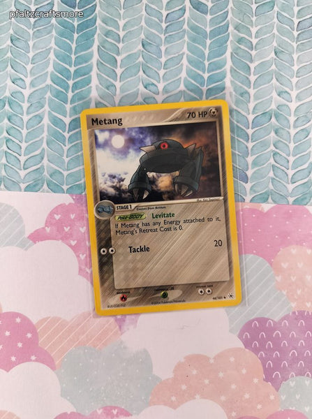 Vintage Uncommon - Metang ex Hidden Legends Non-Holo Pokemon Card 44/101 - NM