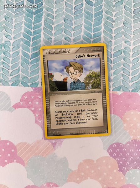 Vintage Uncommon - Celio's Network ex FireRed & LeafGreen Non-Holo Pokemon Card 88/112 - VG