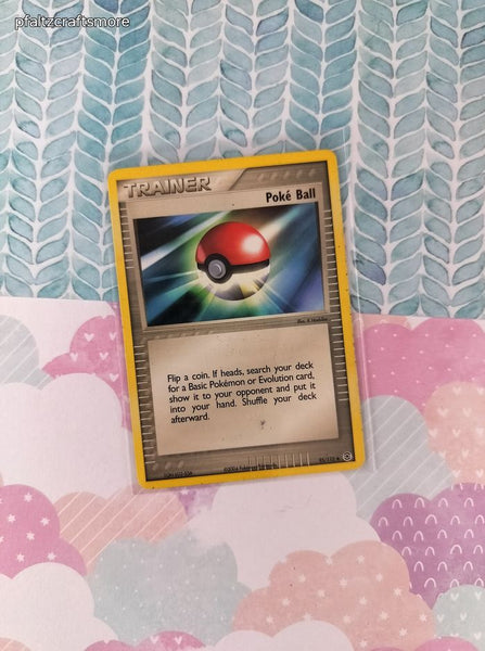 Vintage Uncommon - Poke Ball ex FireRed & LeafGreen Non-Holo Pokemon Card 95/112 - LP