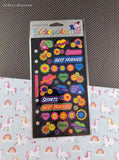 Vintage Stickopotamus Stickers, "Groovy Best Friends" SHINY, 1 Sheet New & Sealed