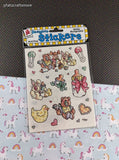 Vintage Provo Craft Baby Shower Designer Stickers Sealed Pack/2 Sheets