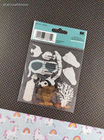 Jolee's Boutique Summer Snorkeling 3-Dimensional Sticker Pack, New/Sealed