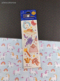 Vintage Hallmark Girly Girl Ballerina Princess Stickers 3 Sheet New & Sealed